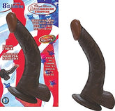 Nasstoys Realistic 8 Inch Flexible Dong With Suction Base Dongs Realistic